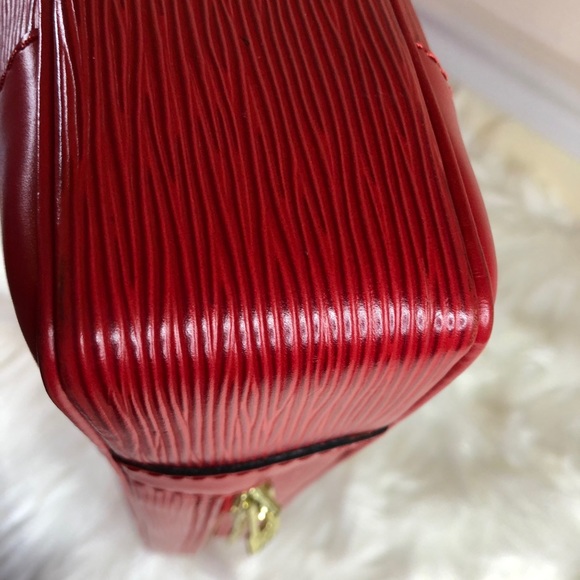 Louis Vuitton Red Epi Leather Porte-Documents - Picture 14 of 15